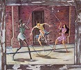 Ernie Barnes&nbsp;Double Dutch-signed
