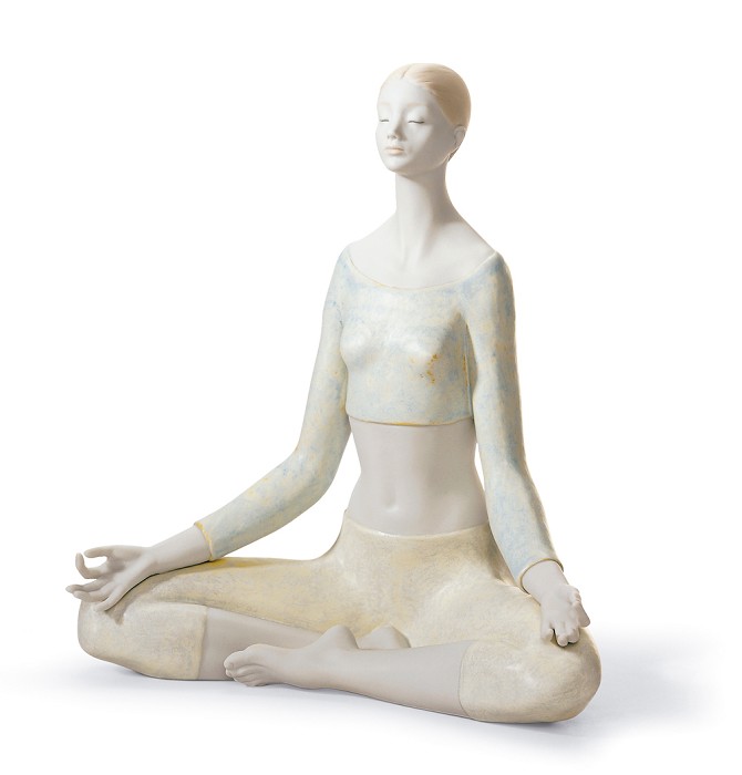 Lladro YOGA I Porcelain Figurine