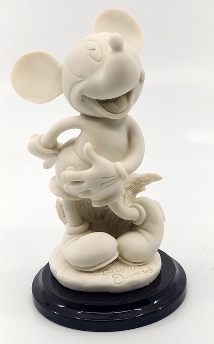 Giuseppe Armani Topolino (Mickey Mouse) Hand Signed Sculpture