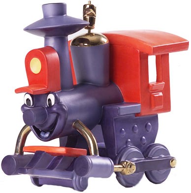 WDCC Disney Classics Dumbo Casey Jr All Aboard Lets Go Porcelain Figurine