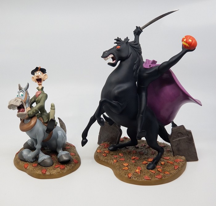 WDCC Disney Classics Headless Horseman And Ichabod Crane 