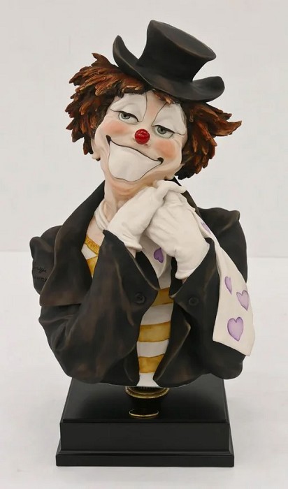 Giuseppe Armani Clown In Love - 1659C Limited Edition Sculpture.