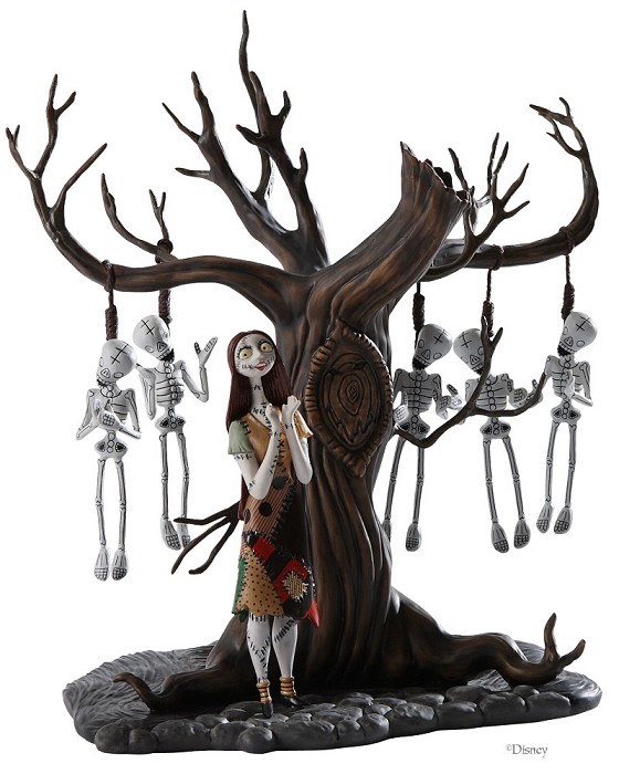 WDCC Disney Classics The Nightmare Before Christmas Sally With Skeleton Tree Porcelain Figurine