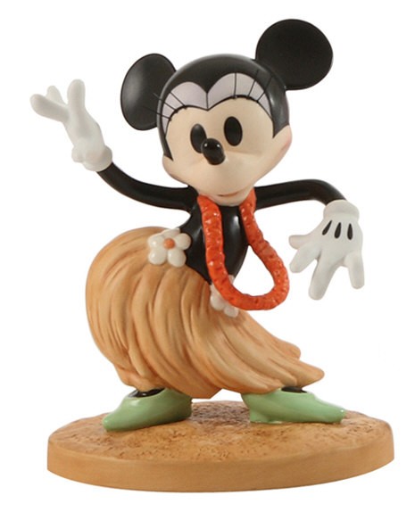 Vintage Minnie Mouse Statue Bouteille deau, Disney Hard Plastic 10