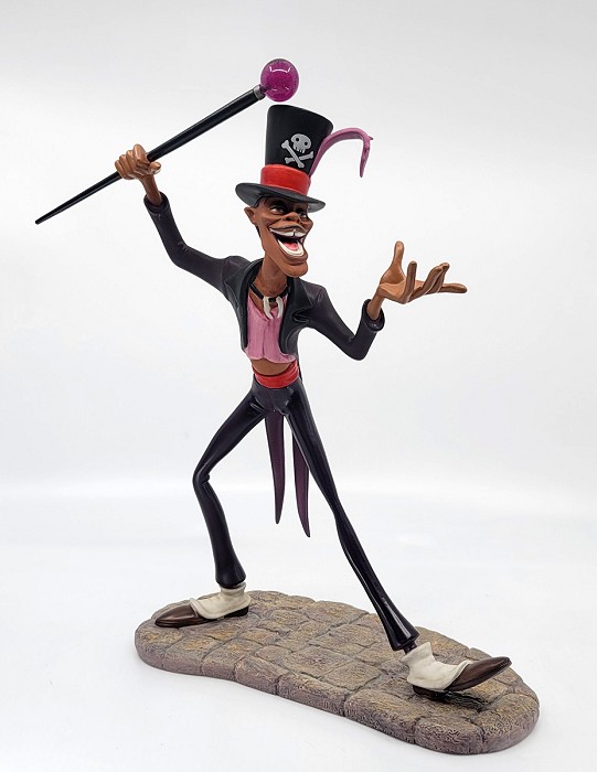 WDCC Disney Classics The Princess and The Frog Dr. Facilier Sinister Shadow Man Porcelain Figurine from The Disney Movie The Princess and The Frog