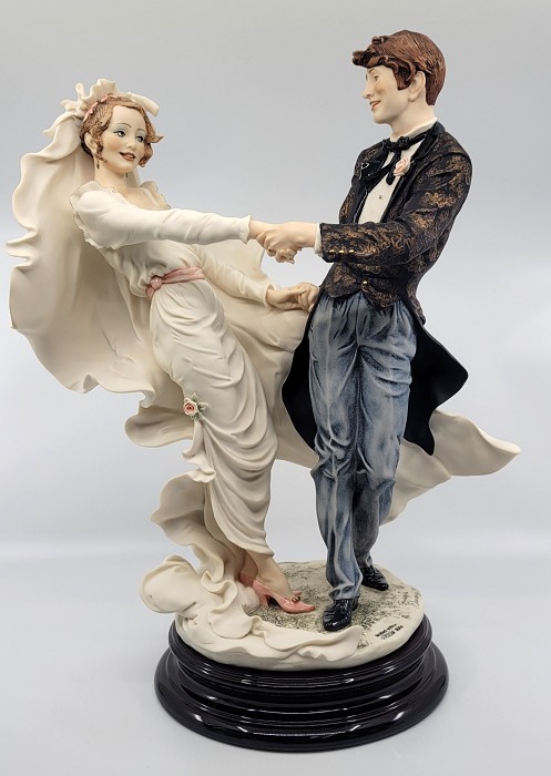 GUISEPPE ARMANI Wedding Waltz, Porcelain Figurine, 1993, Italy