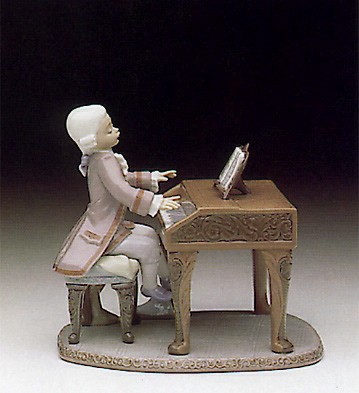 Lladro Young Mozart 1992 Le2500 5915G Porcelain Figurine