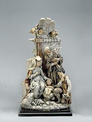 Giuseppe Armani Nativity Group 619C Open Edition Sculpture.