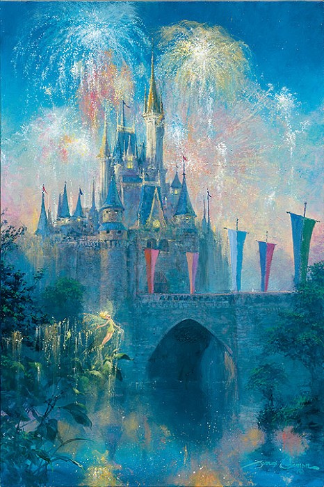 Walt Disney World Castle Painting by Gull G - Fine Art America