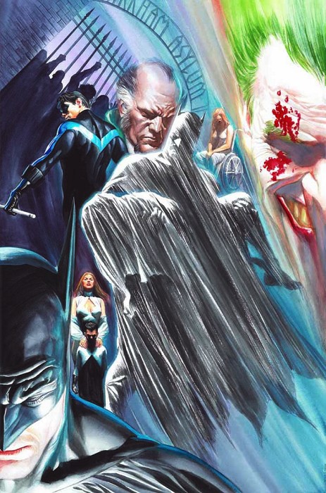 Alex Ross Batman Last Rites Giclee On Paper Marvel DC Comics Fine Art