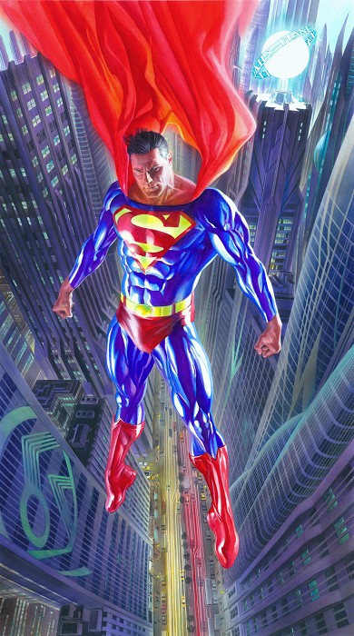 Captain America Superman Alex Ross