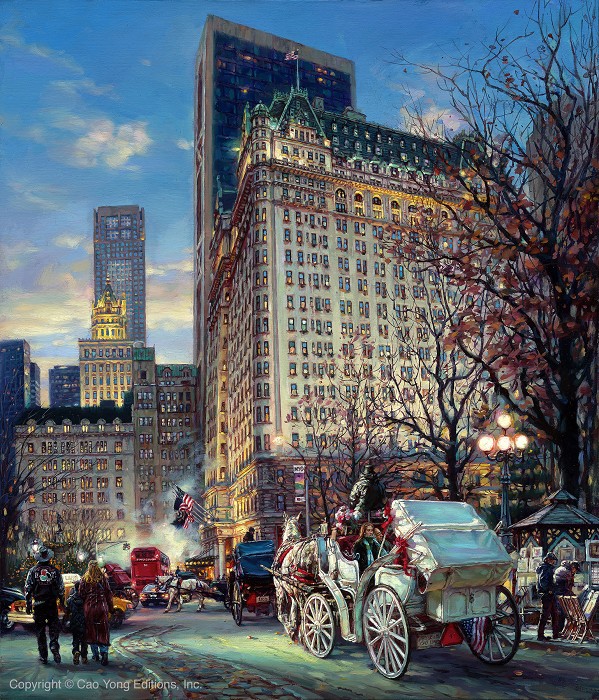 Cao Yong The Heartbeat Of New York Artist Proof Giclee On Canvas Artist ...