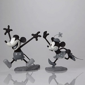 Walt Disney Archives-Mickey and Minnie B/W Maquettes-4051312