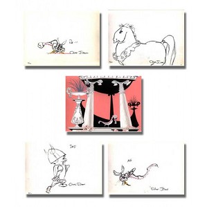 fine art Chuck Jones _ Whats Opera Doc? Layout Portfolio II