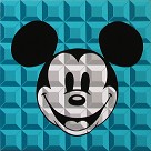 8 Bit-Block Mickey Aqua