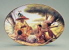 Story Teller Plate by Ebony Visions