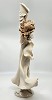 Girl With Calla Lily Candleholder-Left