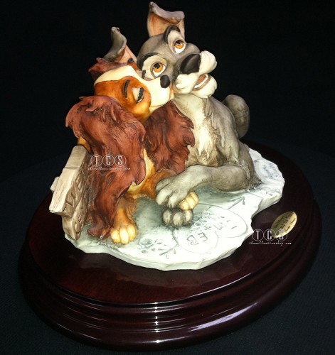 Giuseppe Armani Lady And The Tramp True Love 1258C Lady and The Tramp  Sculpture.