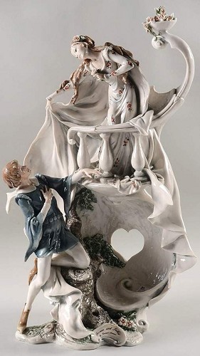 Giuseppe Armani Romeo And Juliet - 1454l Limited Edition Sculpture.