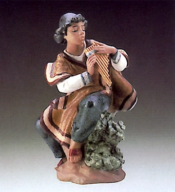 Lladro - Andean Flute Player 1987-89