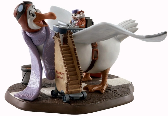 WDCC Disney Classics - The Rescuers Orville Bernard And Miss Bianca Cleared For Take Off