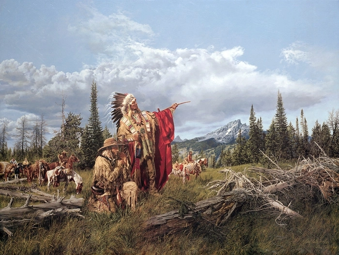 Paul Calle - In the Land of the Teton Sioux