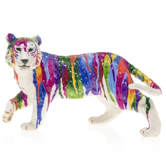 Jay Strongwater - Julius - Grand Jewel Tiger Figurine