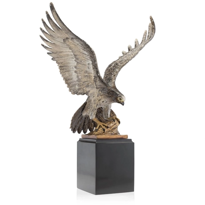 Jay Strongwater - Baldwin Falcon Figurine