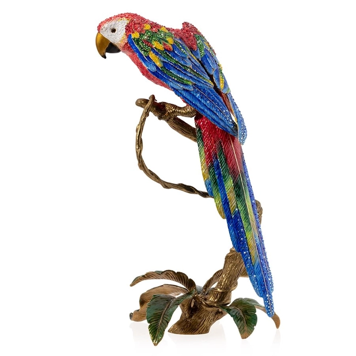 Jay Strongwater - Skylar Macaw Figurine