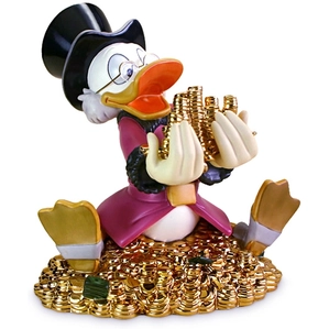 WDCC Disney Classics-Scrooge McDuck Money! Money! Money!