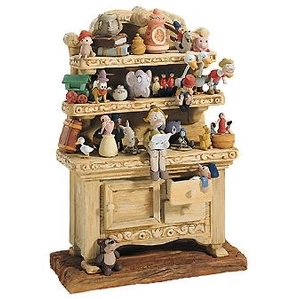 WDCC Disney Classics-Pinocchio Geppetto's Toy Creations (hutch) Geppetto's Toy Creations