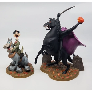 WDCC Disney Classics-Headless Horseman And Ichabod Crane