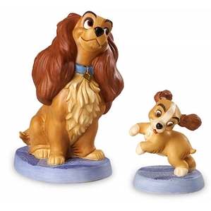 WDCC Disney Classics-Lady And The Tramp Lady And Puppy Welcome Home