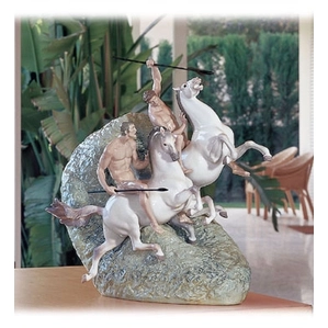 Lladro-Mounted Warriors (500)