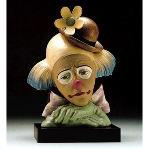 Lladro-Clown With Bowler Hat 1996-99