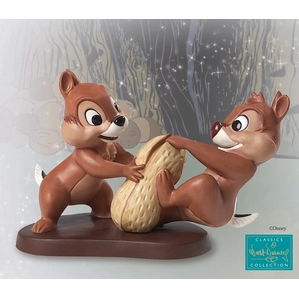 WDCC Disney Classics-Working For Peanuts Chip N Dale Determined Duo