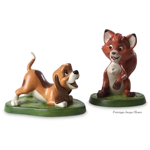 WDCC Disney Classics-The Fox And The Hound Copper And Todd The Best Of Friends