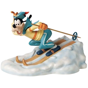 WDCC Disney Classics-Art Of Skiing Goofy All Downhill From Here