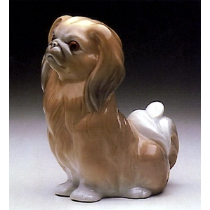 Lladro-Pekinese Sitting 1969-85