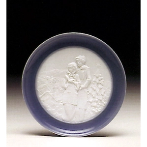 Lladro-Christmas Melodies Plate