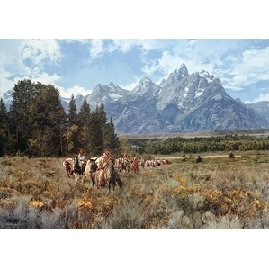 Paul Calle-In the Valley of the Grand Tetons