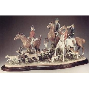 Lladro-Fox Hunt