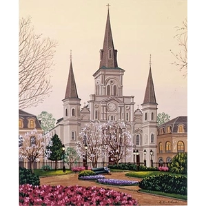 Liudmila Kondakova-Dawn-In Jackson Square