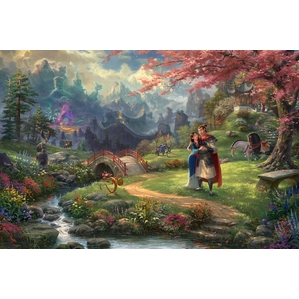 Thomas Kinkade Disney-Mulan - Blossoms Of Love