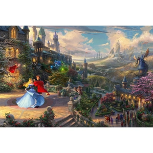 Thomas Kinkade Disney-Sleeping Beauty Dancing In The Enchanted Light