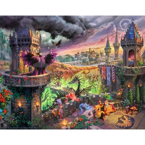 Thomas Kinkade Disney-Maleficent