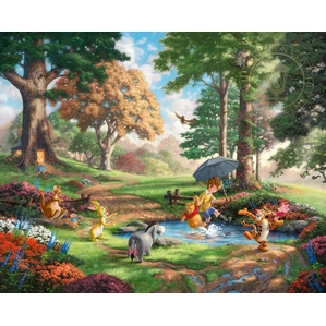 Thomas Kinkade Disney-Winnie The Pooh I