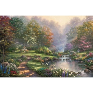 Thomas Kinkade-Reflections Of Faith