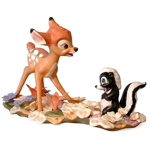 WDCC Disney Classics-Bambi & Flower He Can Call Me A Flower