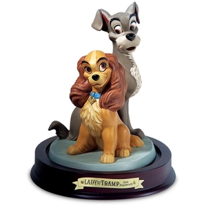 WDCC Disney Classics-Lady And The Tramp Lady And Tramp Opposites Attract